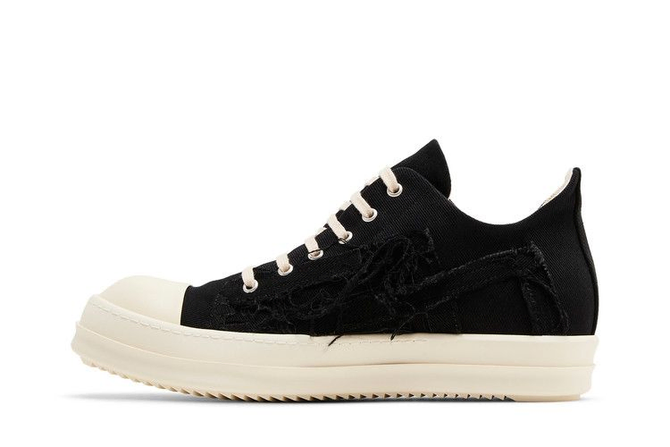 Кроссовки Rick Owens EDFU DRKSHDW Slashed Low 'Black Milk'