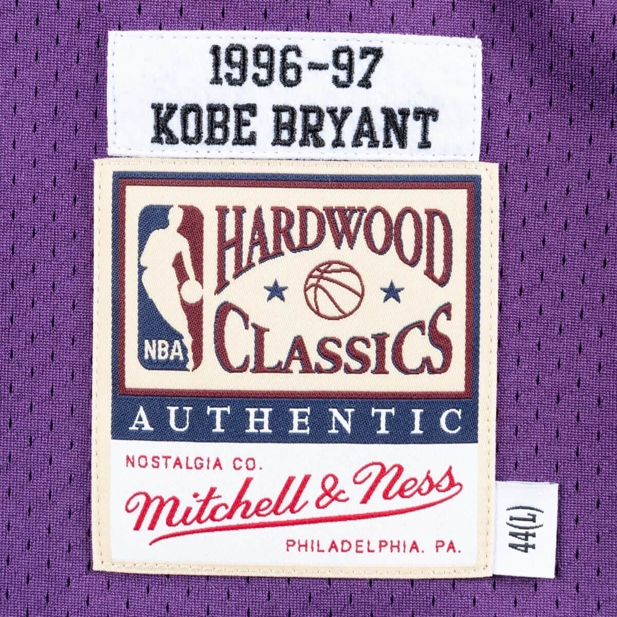 Баскетбольная джерси 1996-97 Los Angeles Lakers Kobe Bryant #8 Authentic Throwback Purple Jersey