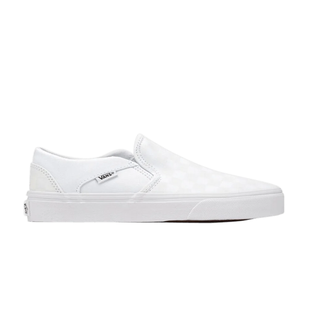 Krossovki-Vans-Wmns-Asher-White-Checkerboard