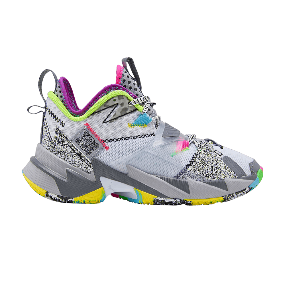 Кроссовки Air Jordan Why Not Zer0.3 BG 'Cool Grey'
