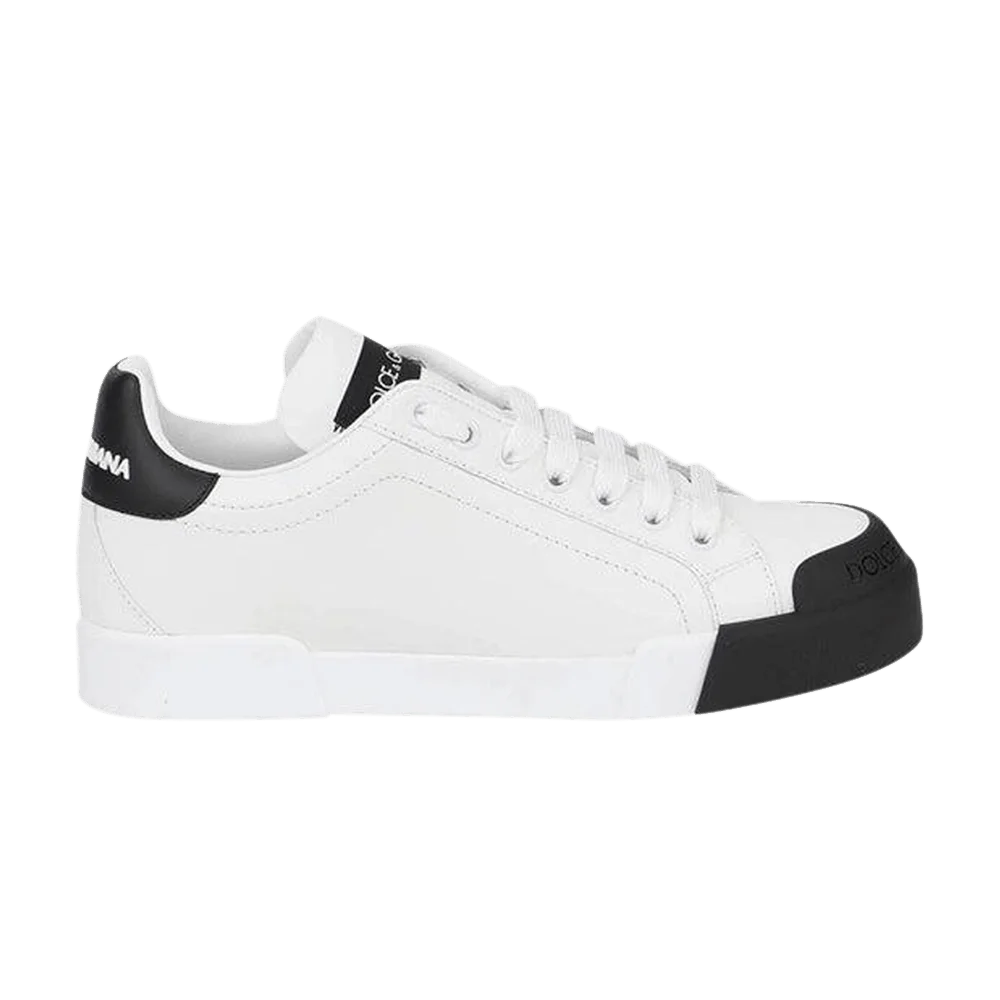 Krossovki-Dolce-Gabbana-Wmns-Portofino-White-Black