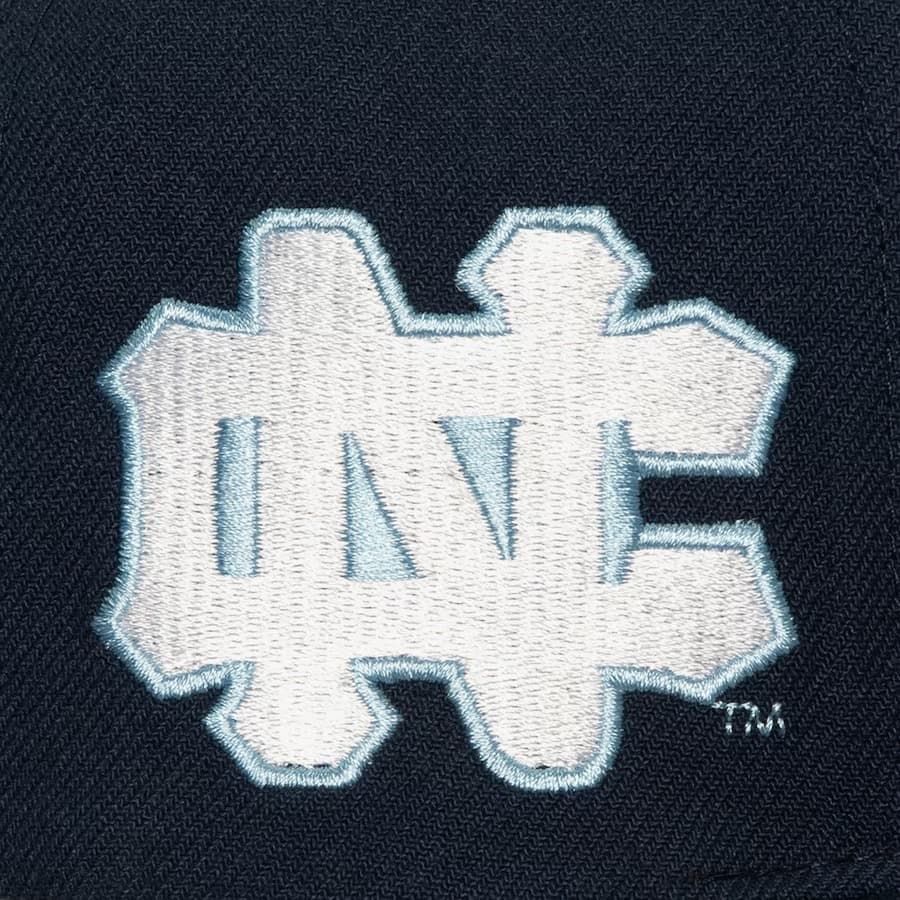 Бейсболка Mitchell & Ness Navy North Carolina Tar Heels Retro Sport Vintage Snapback Hat