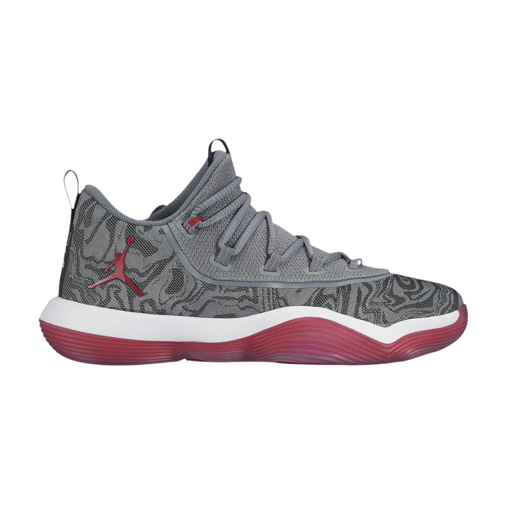 Кроссовки Air Jordan Super.Fly 2017 'Wolf Grey Gym Red'