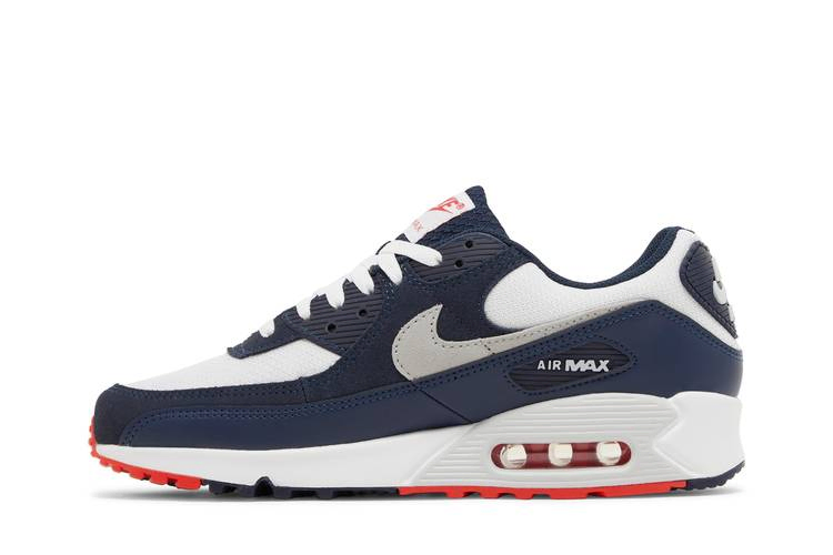Кроссовки Nike Air Max 90 'Obsidian Track Red'
