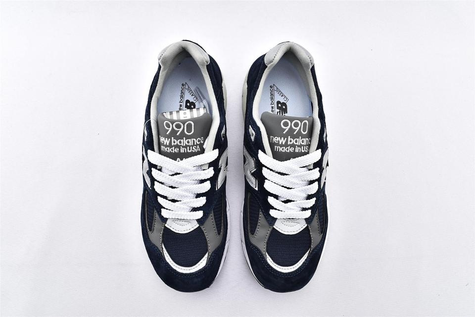 Кроссовки New Balance 990v2 Made in USA 'Navy White'
