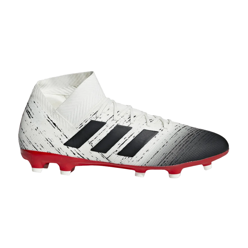 Krossovki-Adidas-Nemeziz-18.3-FG-Off-White-Black