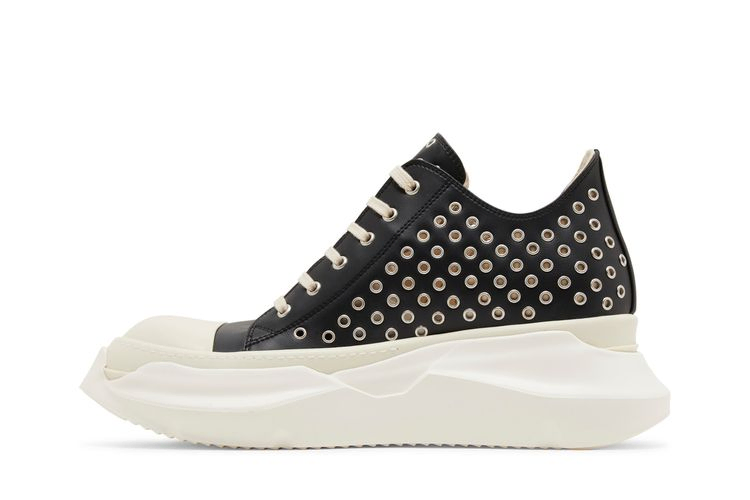 Кроссовки Rick Owens EDFU DRKSHDW Vegan Leather Eyelet Abstract Low 'Black Milk'