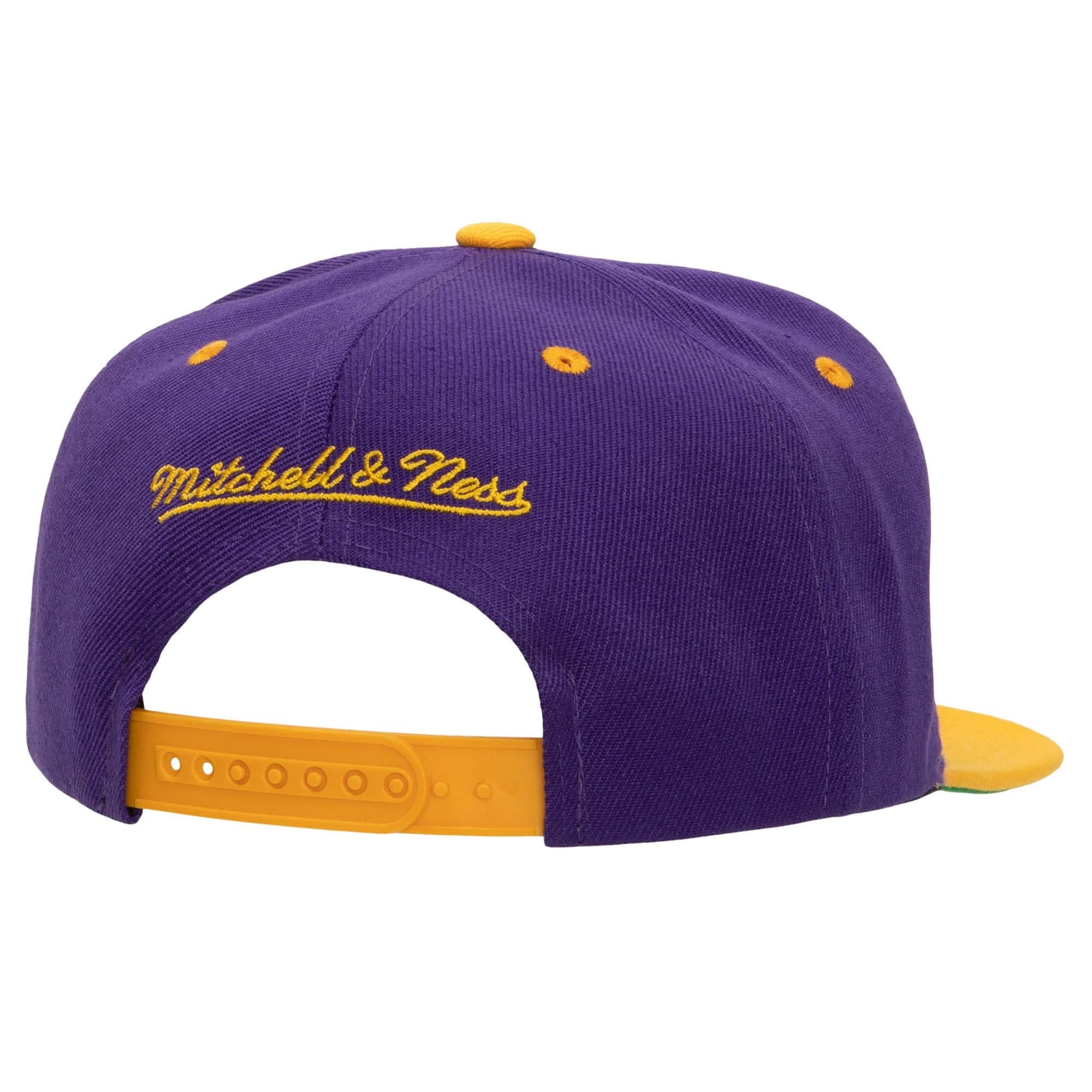 Бейсболка Mitchell & Ness Monument Snapback Los Angeles Lakers Hat