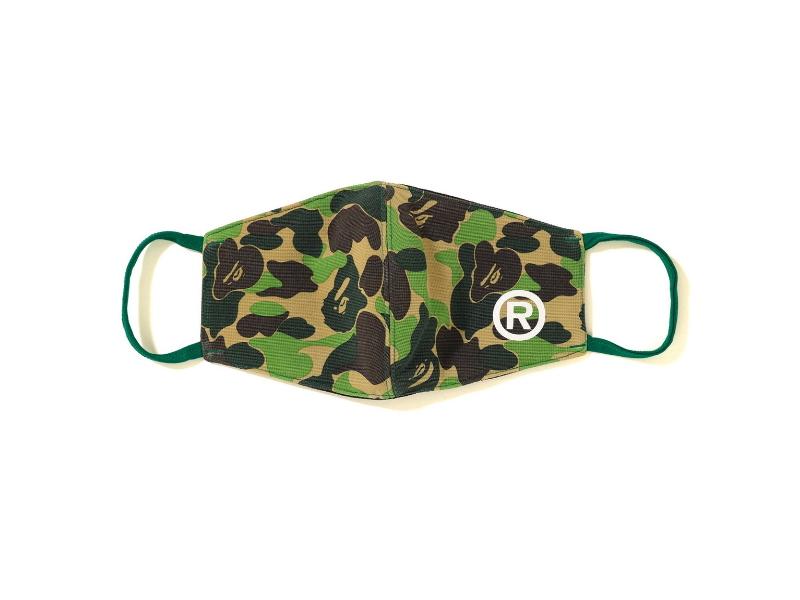 Маска BAPE ABC Camo Face Mask Green