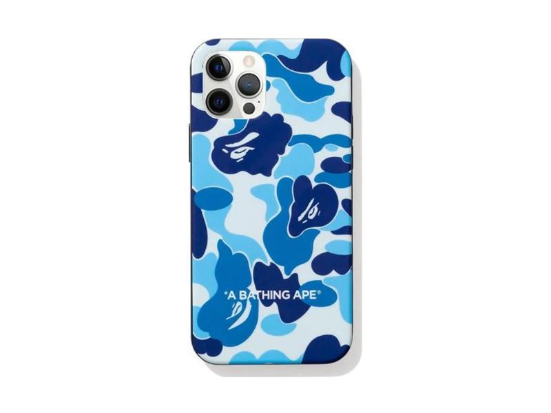 Защитный чехол BAPE ABC Camo iPhone 12 Pro Case Blue