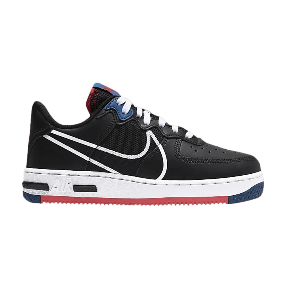 Krossovki-Nike-Air-Force-1-React-SU-GS-Black-Gym-Red