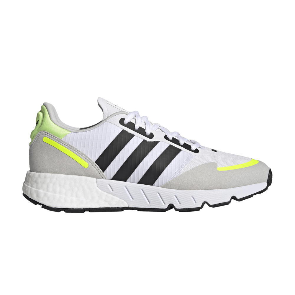 Кроссовки Adidas ZX 1K Boost 'White Solar Yellow'