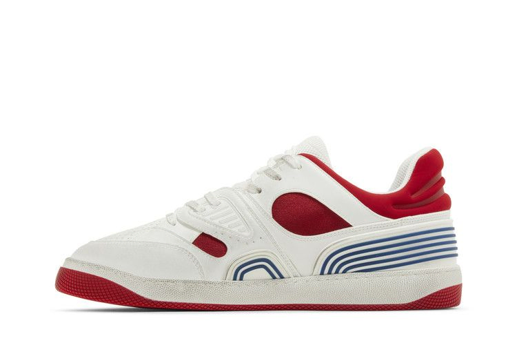 Кроссовки Gucci Basket Low 'White Demetra Red'