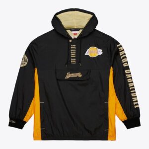 Mitchell-Ness-Black-Los-Angeles-Lakers-Team-OG-2.0-Vintage-Logo-Anorak-Quarter-Zip-Hoodie-Windbreaker-Jacket-300x300