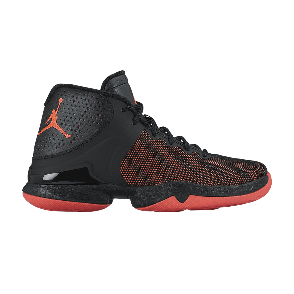 Кроссовки Air Jordan Super.Fly 4 PO 'Black Infrared'