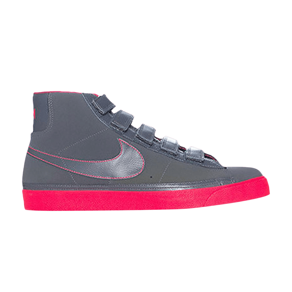 Кроссовки Nike Blazer AC High 'Dark Grey Solar Red'
