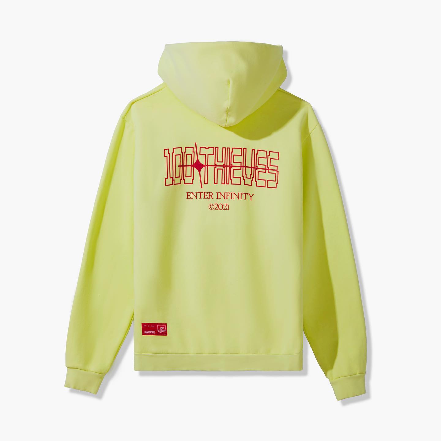 Худи 100 Thieves Enter Infinity Hoodie Lemonade
