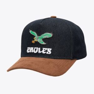 Mitchell-Ness-Denim-Brown-Philadelphia-Eagles-Corduroy-D-Stressed-Pro-Snapback-Hat-300x300