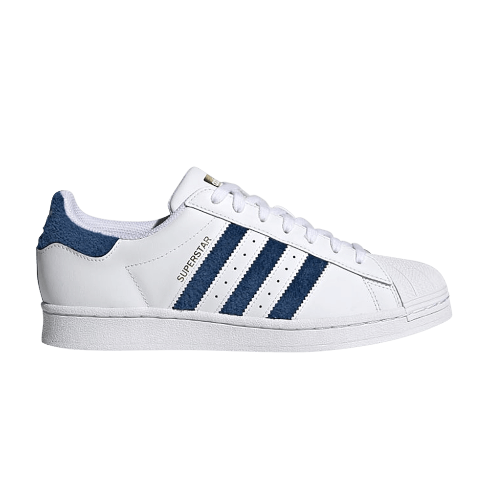 Кроссовки Adidas Superstar 'White Gold Metallic'