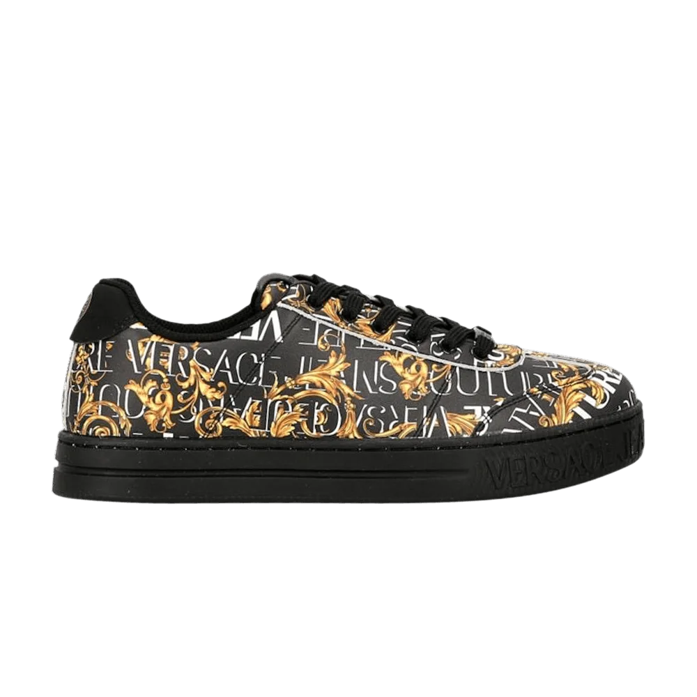 Кроссовки Versace Court 88 'Black Baroque Print'