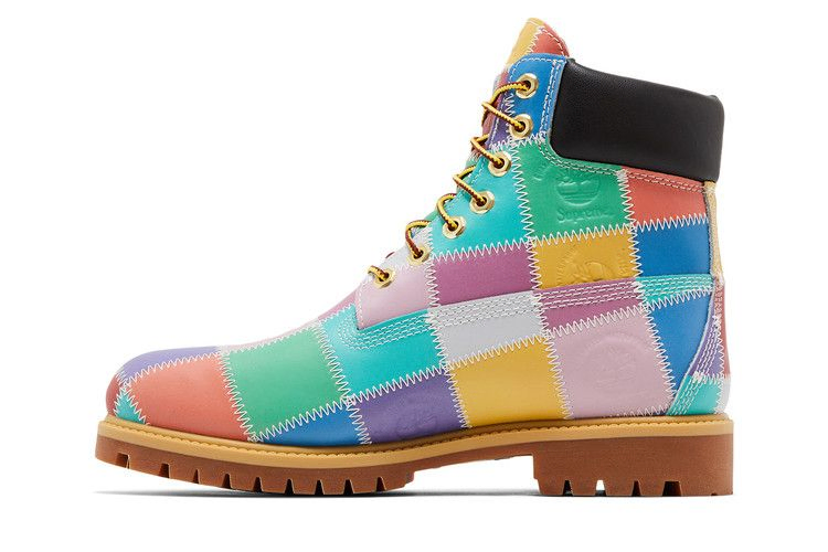 Кроссовки Supreme x Timberland 6 Inch Premium Waterproof Boot 'Patchwork - Multi-Color'