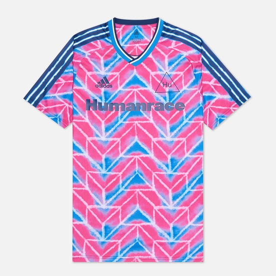 Футболка adidas Consortium Human Race Jersey Red/Blue/White