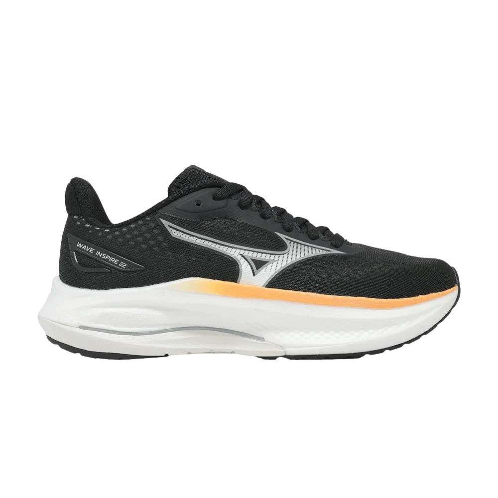 Krossovki-Mizuno-Wmns-Wave-Inspire-22-Black-White