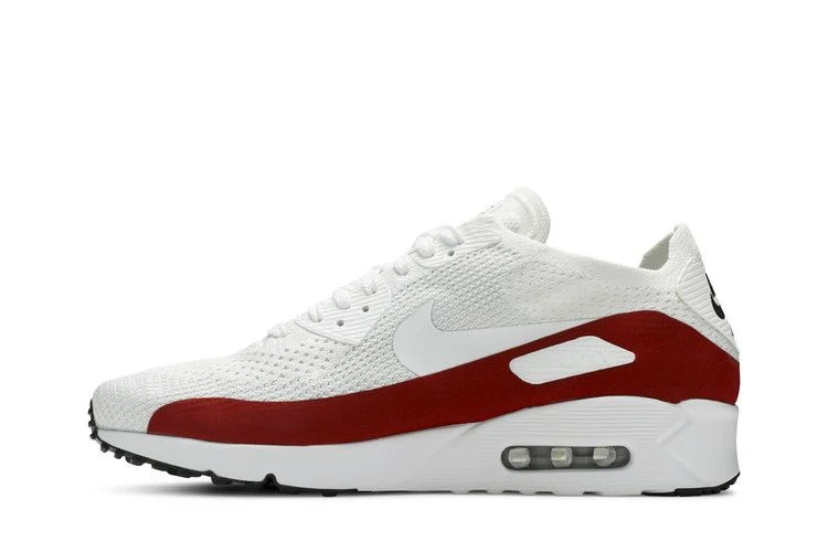Кроссовки Nike Air Max 90 Ultra 2.0 Flyknit 'White Red'