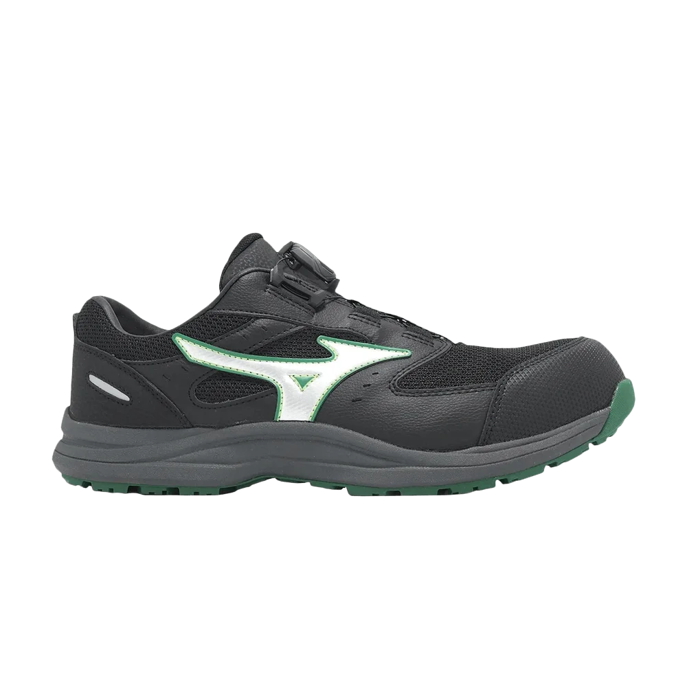 Krossovki-Mizuno-Prime-Fit-LS-3-51L-BOA-Wide-Black-Green