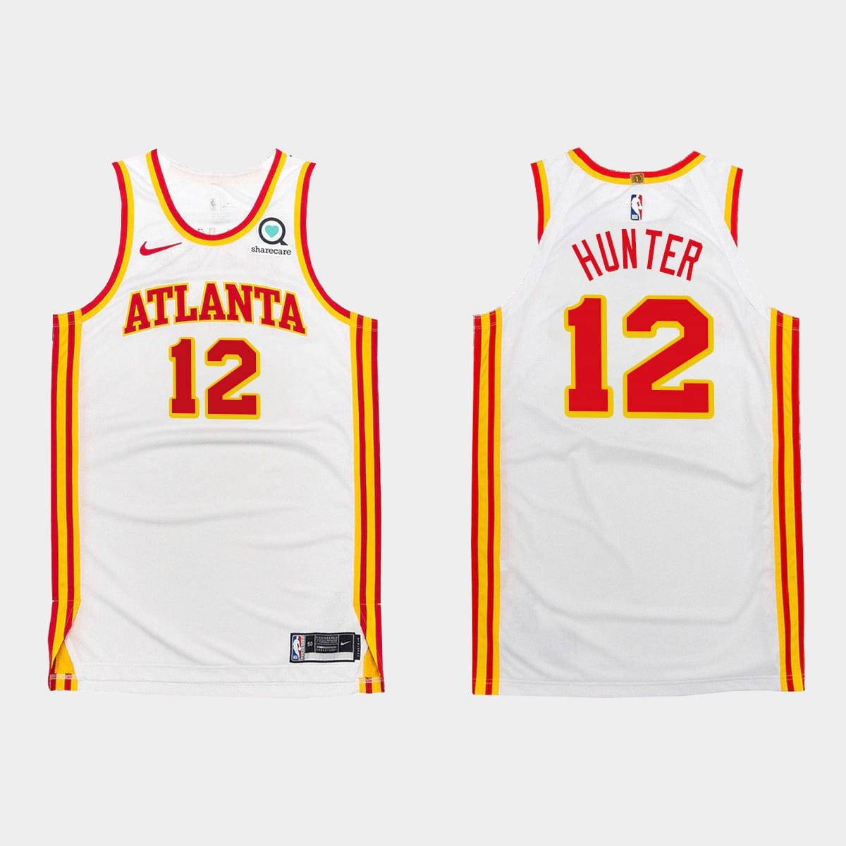2020-21-Atlanta-Hawks-12-DeAndre-Hunter-White-Association-Jersey