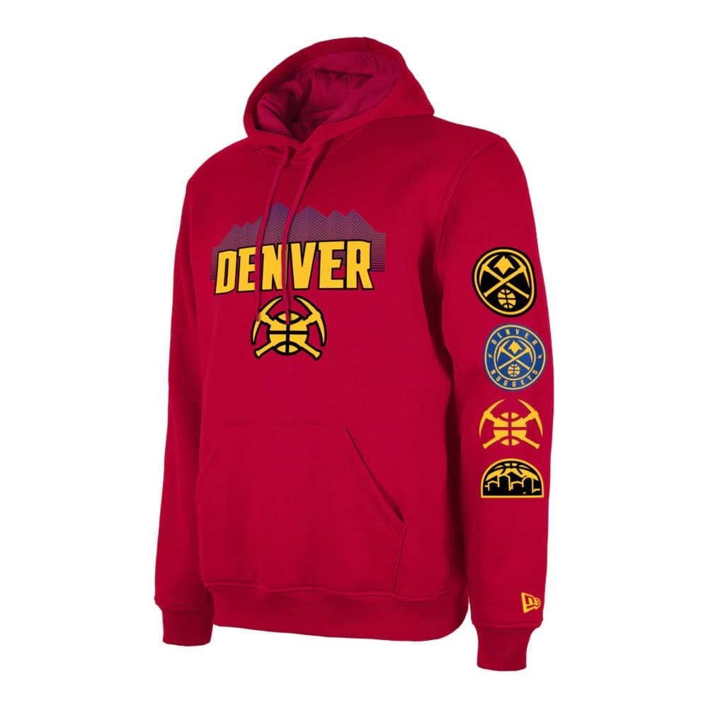 Худи New Era Denver Nuggets 2024 City Edition NBA Hoodie