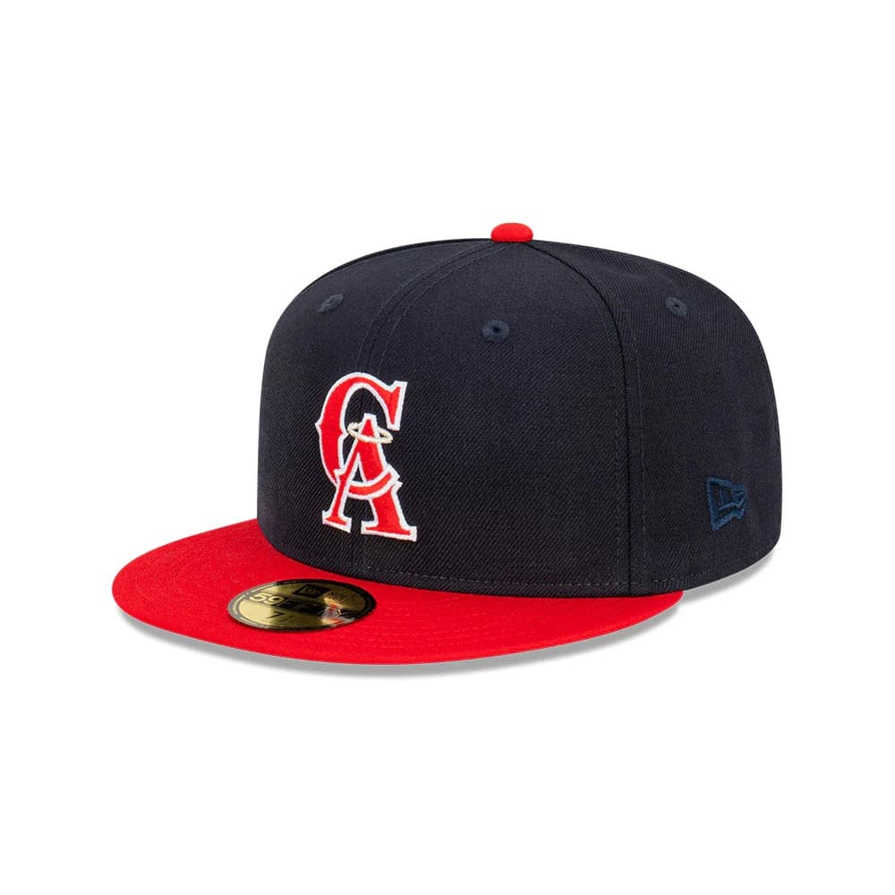 Бейсболка New Era California Angels Cooperstown 59FIFTY MLB Fitted Hat
