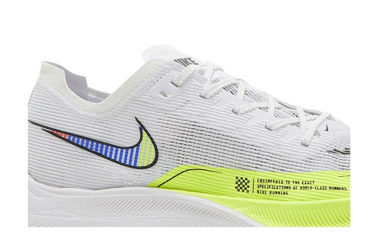 Кроссовки Nike ZoomX Vaporfly Next% 2 'White Volt Racer Blue'
