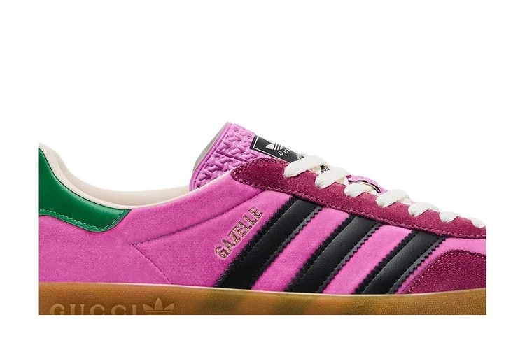 Кроссовки Gucci x adidas Wmns Gazelle 'Pink Velvet'