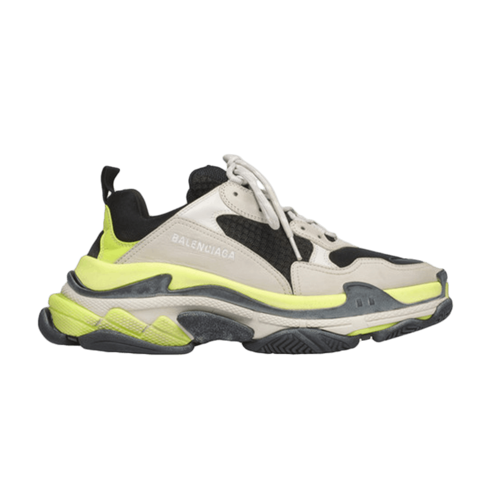 Кроссовки Balenciaga Triple S Sneaker 'Yellow Grey'