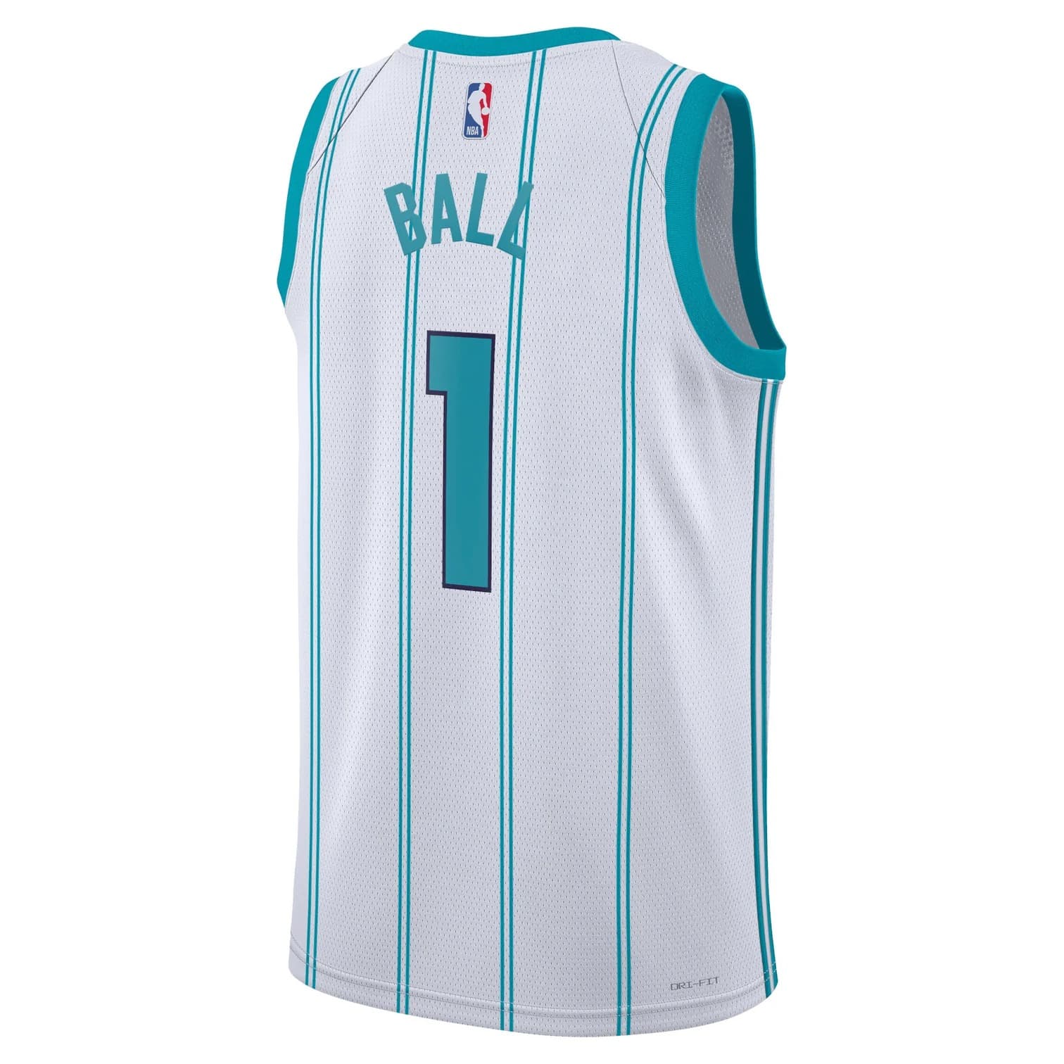 Баскетбольная джерси 2023-24 Charlotte Hornets LaMelo Ball #1 Swingman Association Edition White Jersey