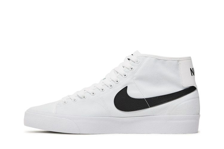 Кроссовки Nike Blazer Court Mid SB 'White Black'