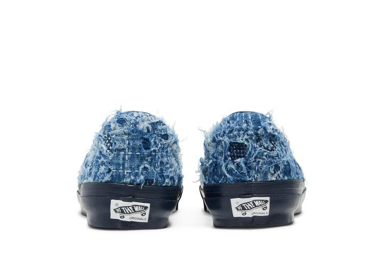Кроссовки Vans FDMTL x OG Classic Slip-On LX 'Distressed Indigo'