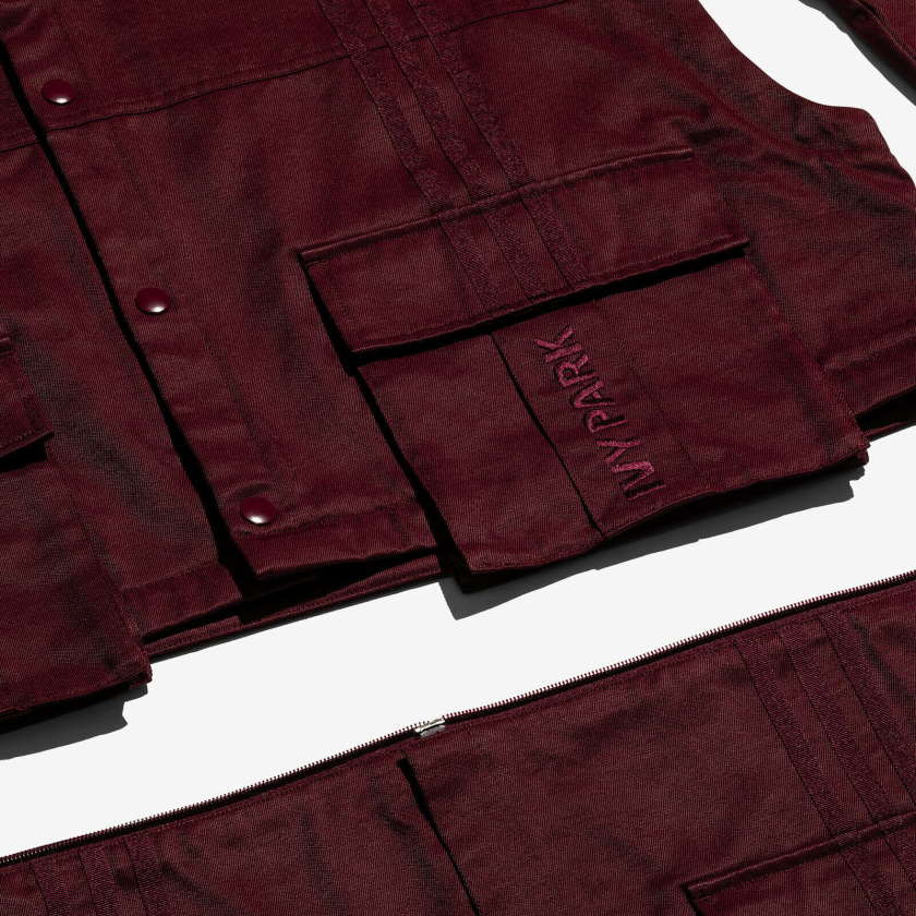 Куртка adidas Ivy Park Convertible Track Jacket Maroon