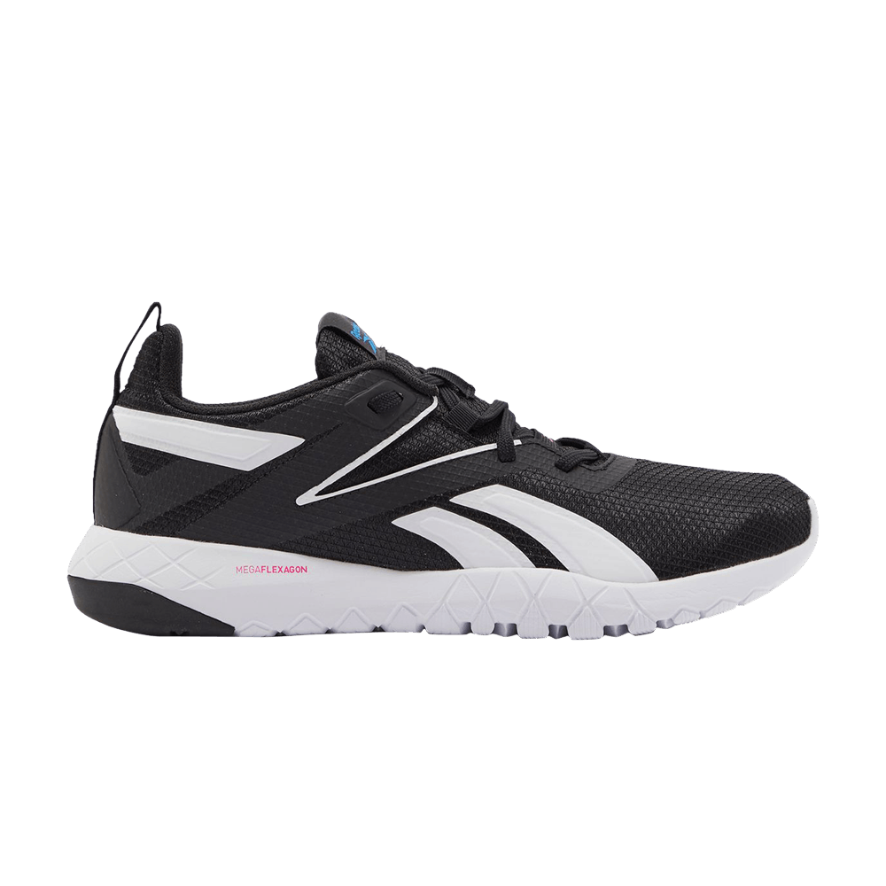 Кроссовки Reebok Mega Flexagon 'Black Horizon Blue Pink'