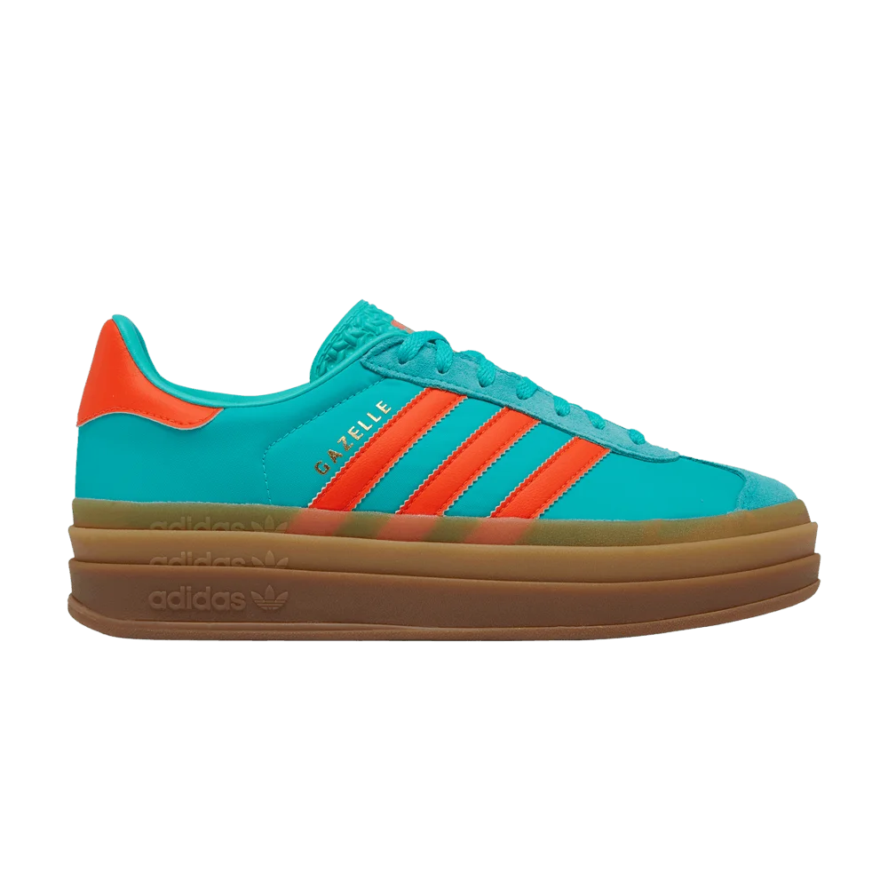 Krossovki-adidas-Wmns-Gazelle-Bold-Mint-Rush-Impact-Orange