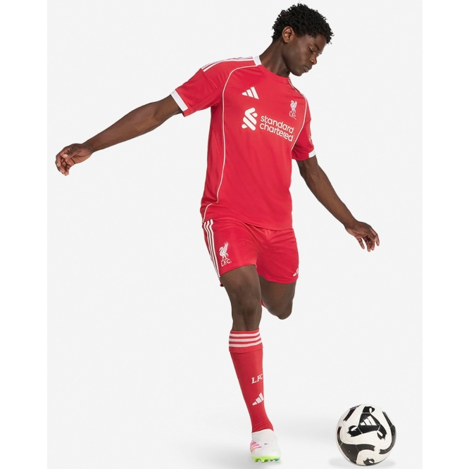 Футбольные шорты Liverpool FC adidas Mens 25/26 Home Shorts