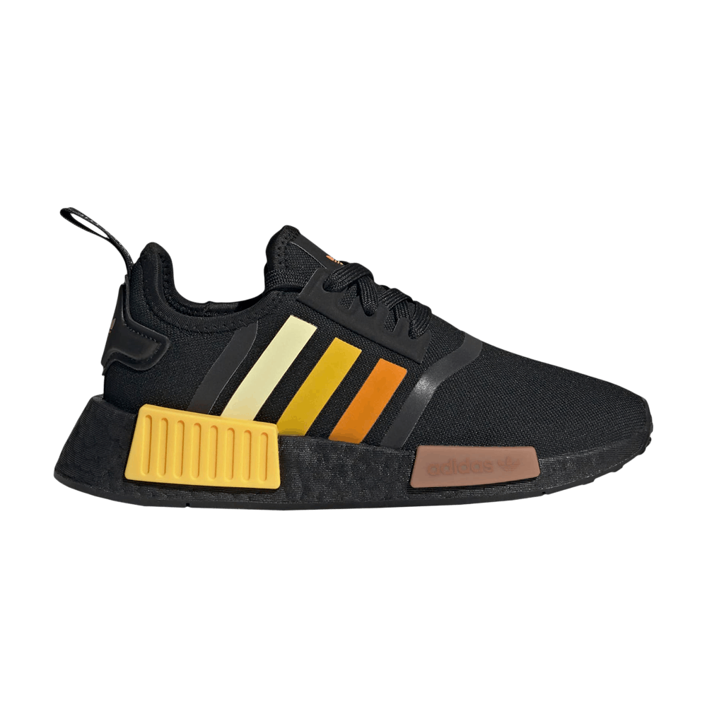 Кроссовки Adidas NMD_R1 Little Kid 'Black Clay Strata'