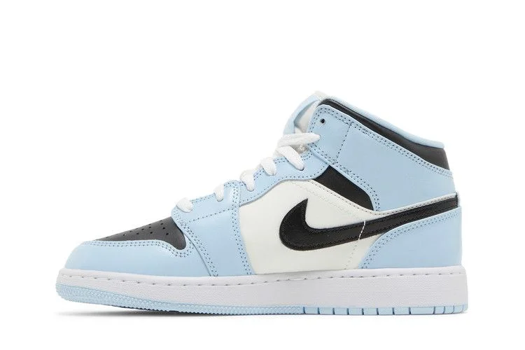 Кроссовки Air Jordan 1 Mid GS 'Ice Blue'