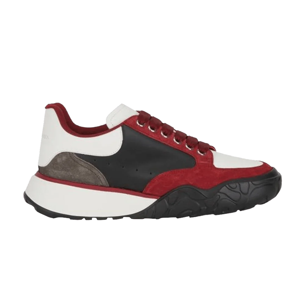 Krossovki-Alexander-McQueen-Court-Trainer-Red-Black-Grey