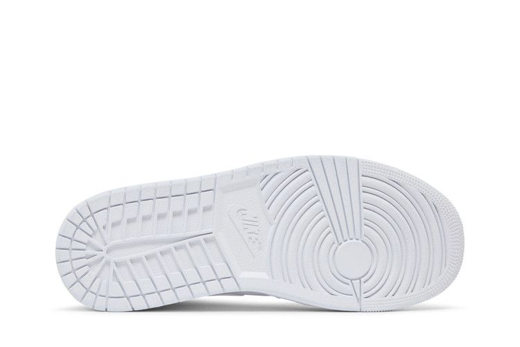 Кроссовки Interscope Records x Air Jordan 1 Mid 'Triple White'