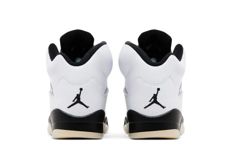 Кроссовки Air Jordan 5 Retro GS 'White Black'