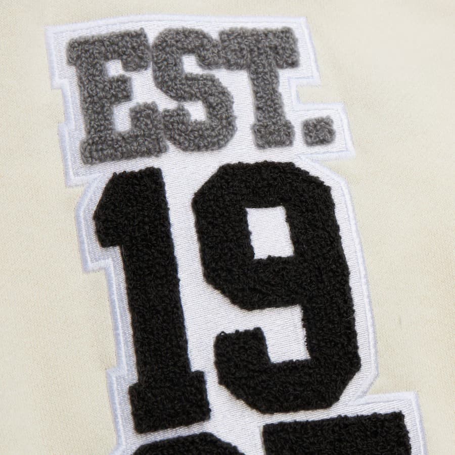 Худи Mitchell & Ness Cream Los Angeles Kings Sswagger Fleece Pullover Hoodie