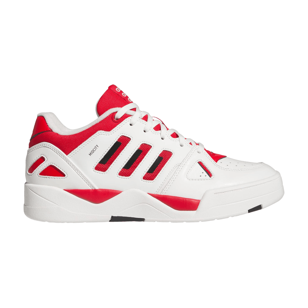Кроссовки Adidas Midcity Low 'White Collegiate Red'