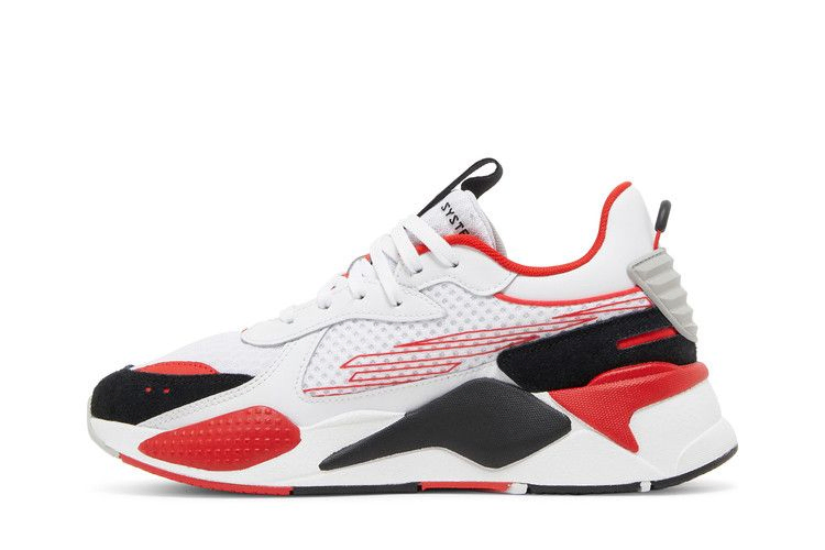 Кроссовки Puma RS-X 'White High Risk Red'